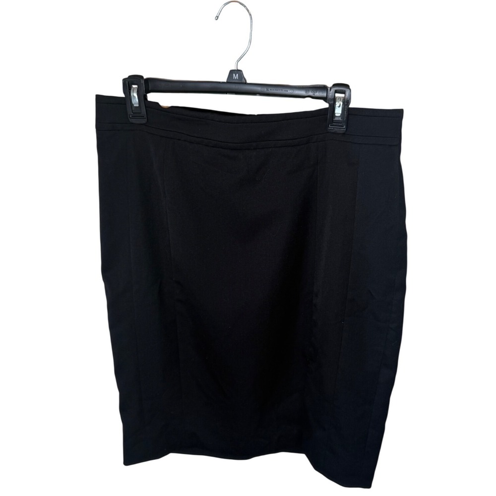White House Black Market office wear Professional Pencil Skirt with slit Size 12